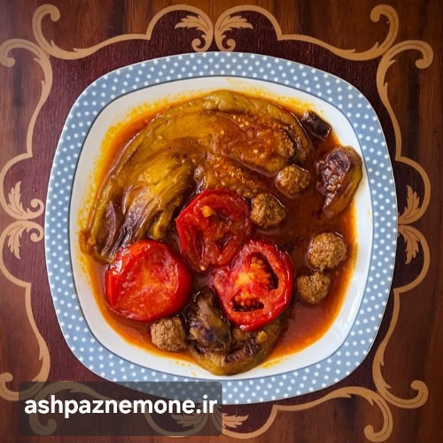 طرز تهیه خورش بادمجان با برنج ایرانی؛ دستور کامل و مرحله‌به‌مرحله مجلسی