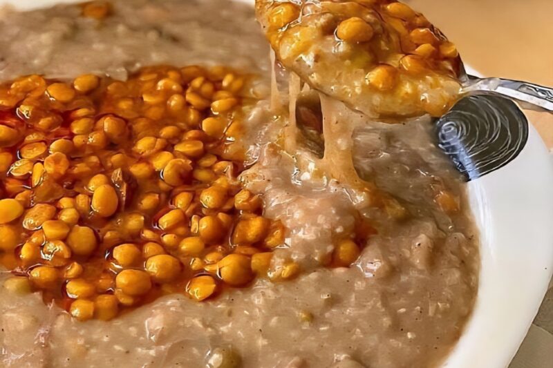 طرز تهیه شله مشهدی اصل و نذری با فوت‌وفن حرفه‌ای آشپز نمونه