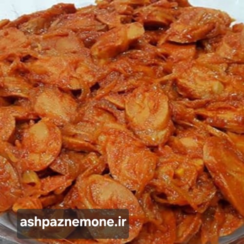طرز تهیه سوسیس‌بندی حرفه‌ای با دستور سر آشپز نمونه