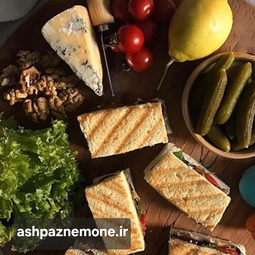 طرز تهیه اسنک بادمجان رستورانی با بافت طلایی و مغز کش‌دار به سبک اختصاصی سر اشپز نمونه