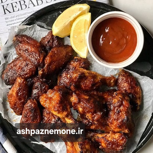 طرز تهیه کتف و بال باربیکیو خانگی آبدار و لعابدار به روش اختصاصی آشپز نمونه با طعم دودی و رستورانی