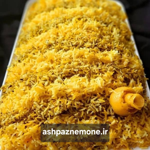 طرز تهیه سبزی پلو با سبزی خشک خوش‌عطر و مجلسی به روش اختصاصی آشپز نمونه با عطر سنتی و بافت دانه‌دانه