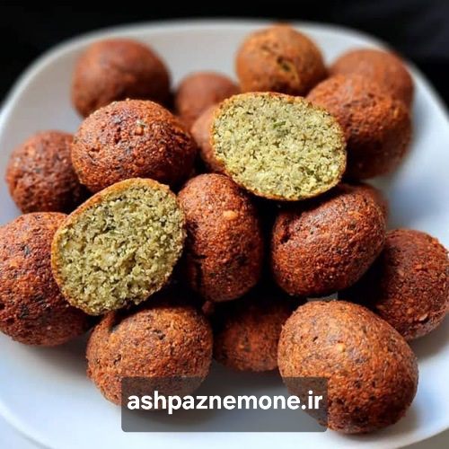 طرز تهیه فلافل اردنی به روش سنتی و اصیل با بافتی ترد و طعمی پرادویه به روش اختصاصی آشپز نمونه