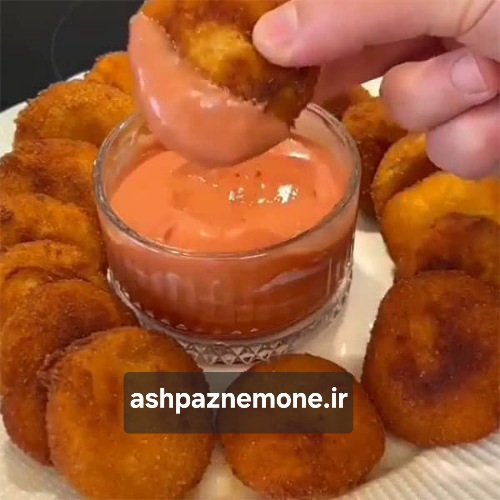 طرز تهیه ناگت سیب زمینی خانگی ترد و پفکی با مغز نرم به سبک رستورانی و فوت و فن طلایی آشپز نمونه