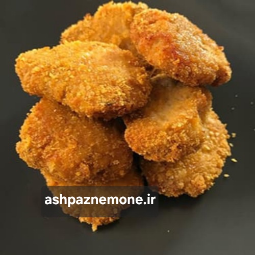 ناگت مرغ خانگی ترد و طلایی؛ تجربه‌ای واقعی از هنر آشپز نمونه در خلق طعم بی‌نقص