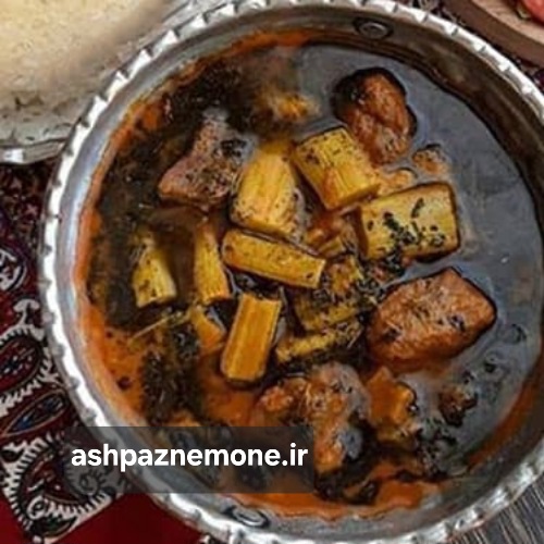 راز آشپزی جاودانه: آفرینش خورش ریواس ناب به سبک آشپز نمونه
